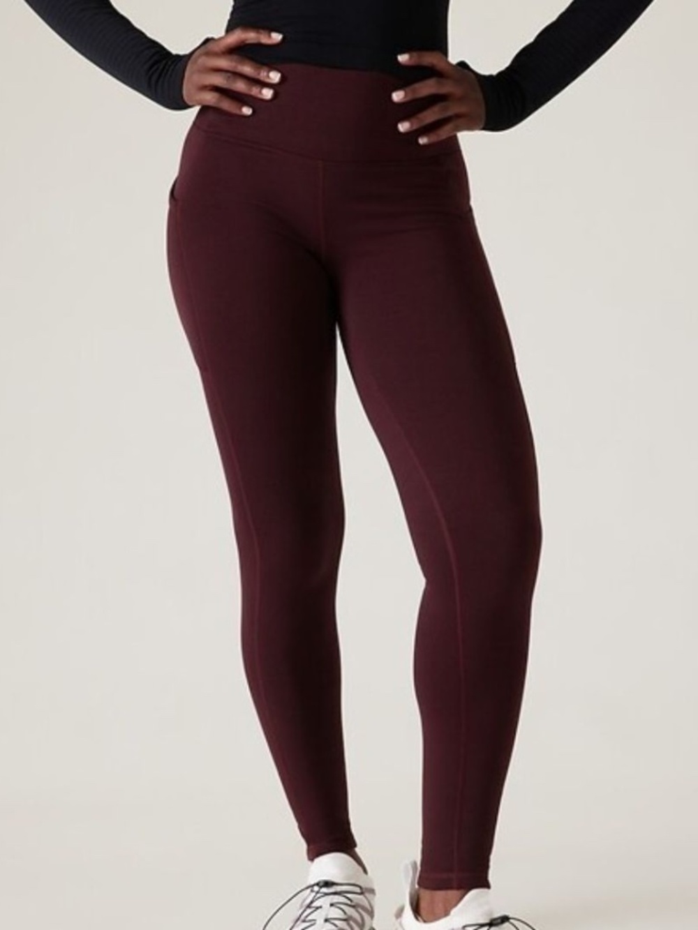 Athleta Altitude Stash Tight Polartec Powerstretch Leggings